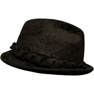 Vintage Stetson Bonaventure Black Fur Felt Cloche Hat | Made in Canada